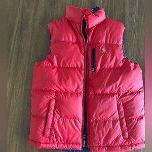 Polo by Ralph Lauren Reversible Red/Navy size M 10-12